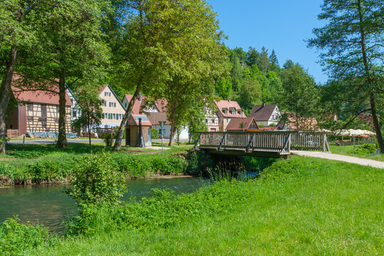 Langsdorf am Pegnitztalradweg Bayern Mittelfranken N&uuml;rnberger Land