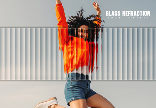 Glass Refraction Photo Effect