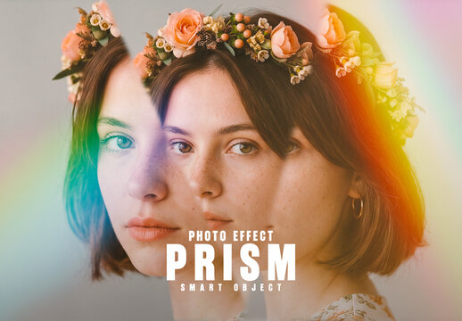 Prism Photo Effect Template