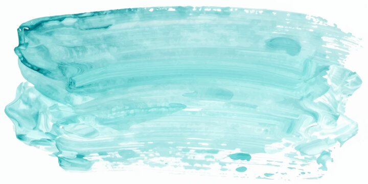 Isolated ice cube and water bottle with blue water splash, bubbles, ripple and abstract liquid texture on clean white background