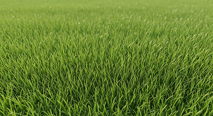 Obraz premium A close up view of lush green grass blades showcasing a natural and vibrant outdoor setting lawn field