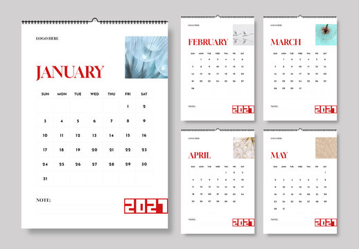 Calendar Template 2027