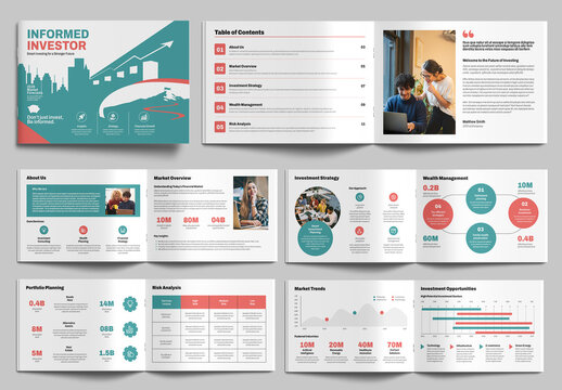 Corporate Investor Brochure Template