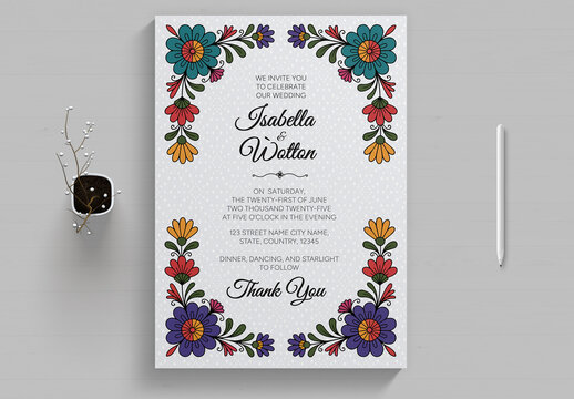 Wedding Invitation Card