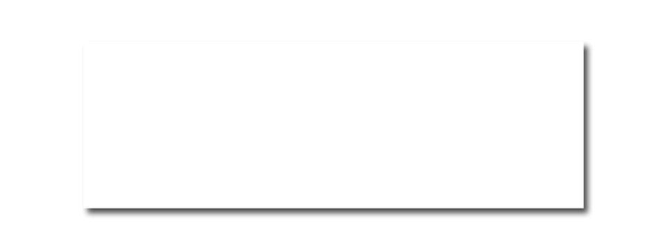 ratio 3;1. white background with shadow of rectangle isolated on transparent background