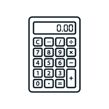 Calculator device for math calculations.