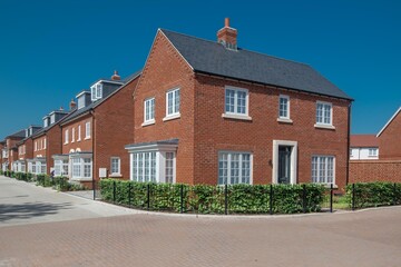 Obraz premium New English Estate houses for sale