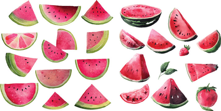 watermelon seamless pattern