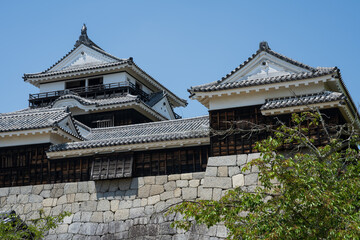 Obraz premium Matsuyama Castle, Ehime, a famous landmark