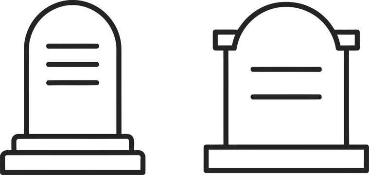 Two simple coat racks with hangers for clothes on empty hooks Vector