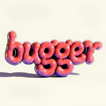 3d render of a red heart symbol on white background