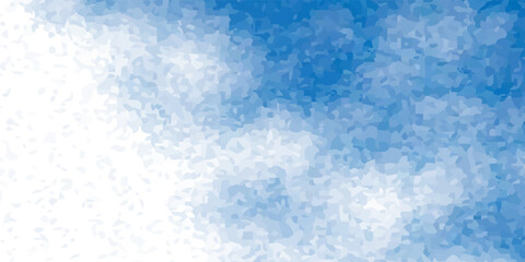 Obraz premium Stratus cloud, sky in the morning after night long rain.