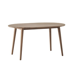 Fototapeta premium Modern wooden dining room table