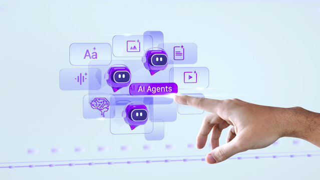 	
A hand showing technology, generative AI, gen AI, artificial intelligence, cyber security, digital transformation, finance, large language model, LLM