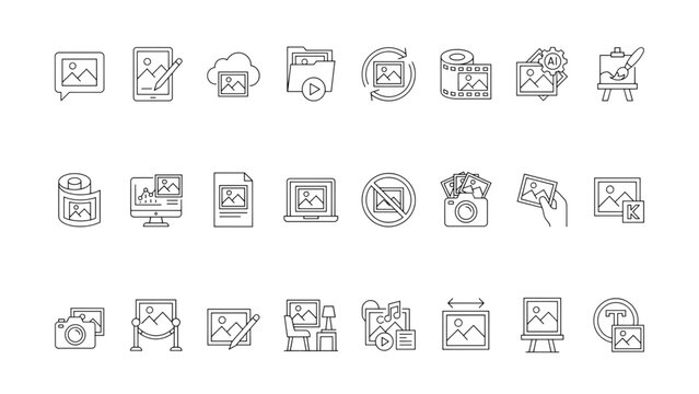 Set of colorful flat design icons showing different types of coffee and tea beverages with cups and saucers Vector
