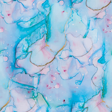 Pink Marble Background. Luxury Abstract Template. Water Color Marble. Blue Ink Paint. Green Seamless Watercolor. Vector Seamless Texture. Marble Alcohol Ink. Metal Ink Vector. Gold Golden Background.