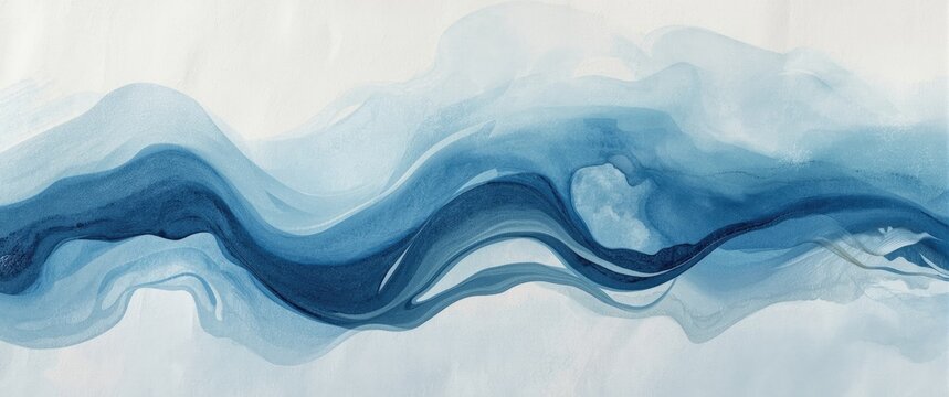 Stylish abstract background featuring sea and liquid artwork on textured silk cotton and canvas paper