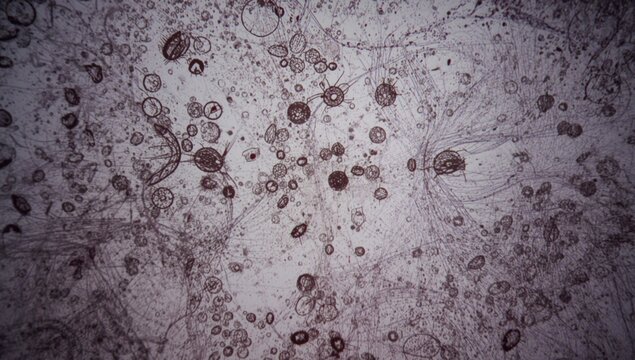 Life cycle stages of malaria parasite seen in blood smear from initial ring form to trophozoite maturity