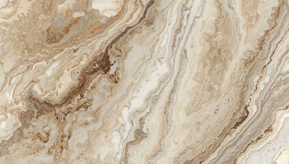 Obraz premium Smooth marble backdrop displaying detailed brown and white veins with elegant texture