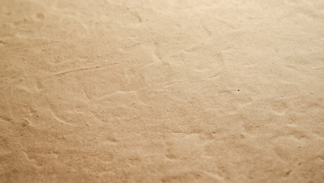 Organic feel recycled handmade mulberry paper texture as natural background