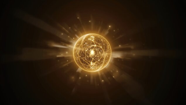 Mystical orb surrounded by ethereal light symbolizing mental powers