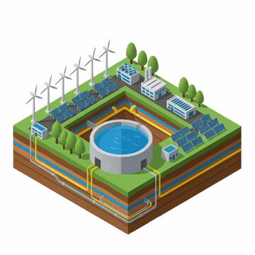 Sustainable energy storage system infrastructure.