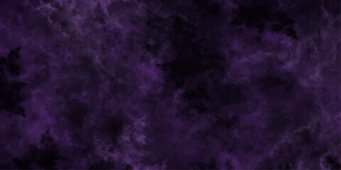 Mysterious dark purple smoke or clouds create an atmospheric and ethereal background, perfect for adding a touch of intrigue or drama. © suriyaakter