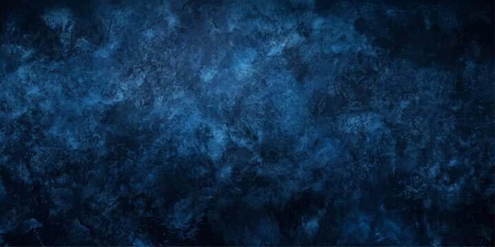 A dark, textured background with swirling, abstract patterns in deep blue and black hues, creating a moody and mysterious atmosphere.