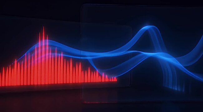 Cybersecurity cyber security cyber risk data visualization risk analysis digital wave neon light dashboard technology abstract network protection cyber defense fintech data security screen neon spike
