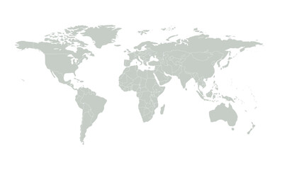 Fototapeta premium Modern worldmap for horizontal 07 illustration image graphic for design projects presentations digital media marketing visuals professional commercial