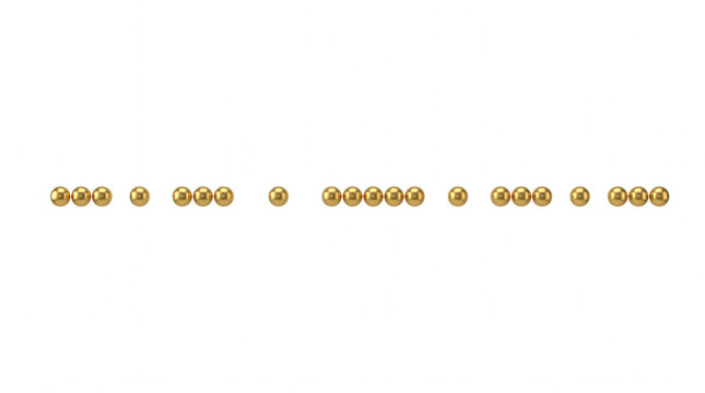 Golden beads, shiny jewelry, bead garland, luxury accessories, decorative elements