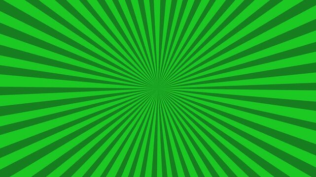 Rotating green comic sunburst animation with radial rays, Sunburst green modern rotating animated background,
Bright sunburst retro looping animation. Sunburst lines rotating 