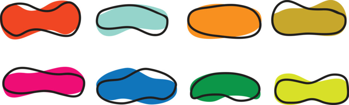 Colorful eye masks for sleeping in different colors and designs  sleep masks for travel and relaxation