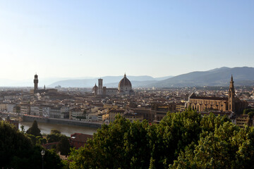 Fototapeta premium City view of Firenze(Florence), Italy, Europe