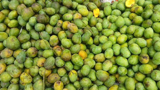 Fresh mangos of Tripura, India.