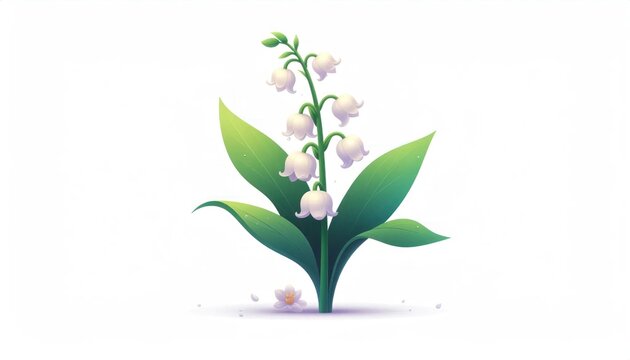 Lily of the valley flower plant.
