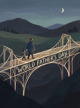  World Father's Day. Happy Father's Day.
