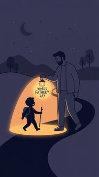  World Father's Day. Happy Father's Day.