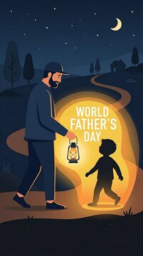 World Father's Day. Happy Father's Day.