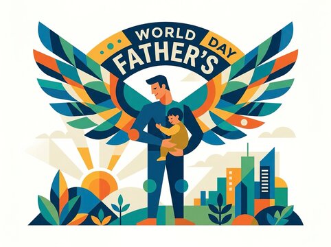  World Father's Day. Happy Father's Day.