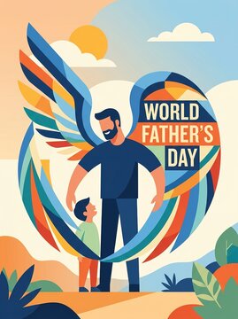  World Father's Day. Happy Father's Day.