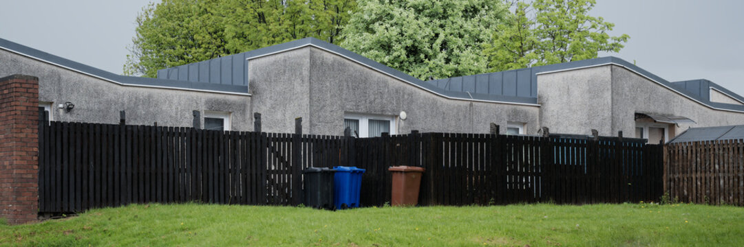 Council housing in poor area of Glasgow