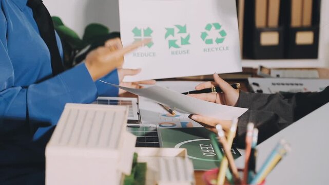 Analyzing esg report data for sustainable business development