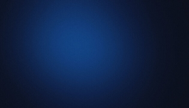 Dark Navy Blue Gradient Background Deep Midnight Glow Abstract Moody Blurred Backdrop for Elegant Night Design