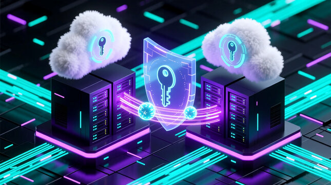 Quantum encryption key distribution on cybersecurity modern cloud server computing with photon particle network for advanced protection of enterprise database infrastructure