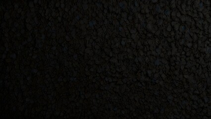 Fototapeta premium Dark abstract textured background. Close-up of rough, uneven black surface with subtle light variations.