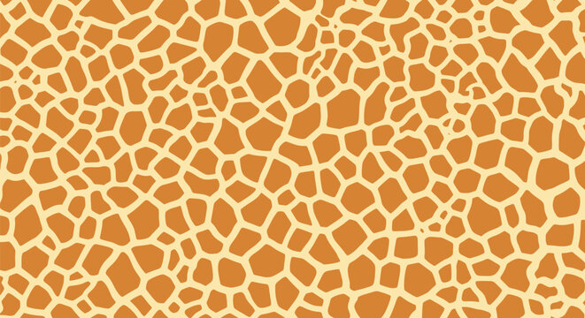 Brown and beige giraffe print pattern texture background