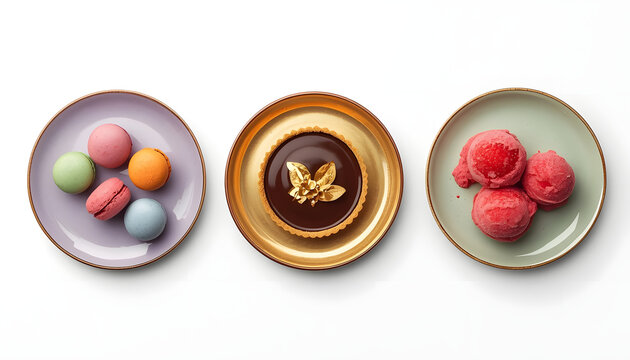 Delicious Appetizers on Plates