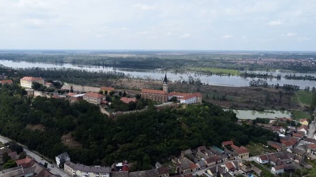 Croatian village and church of Saint John of Capistrano. Europe