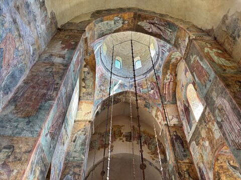 A view from the historic Sopocani Monastery near Novi Pazar, Serbia.